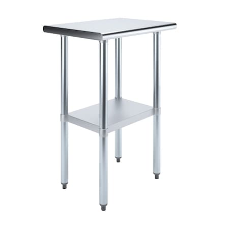 Amgood 18 in. x 24 in. Stainless Steel Table AMG WT-1824